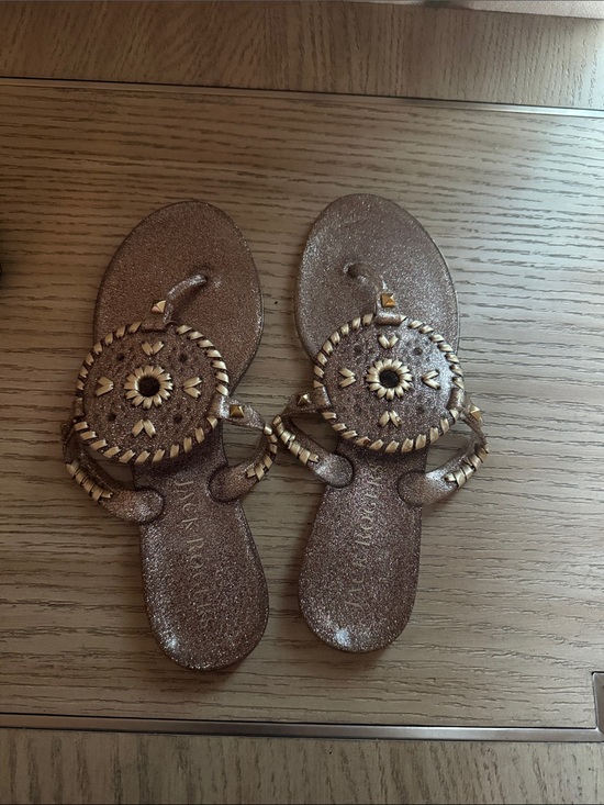 Jack Rogers Shoes - Women’s jelly jack rodger flip flops